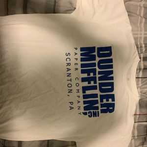 Dunder Mifflin White Tee Shirt